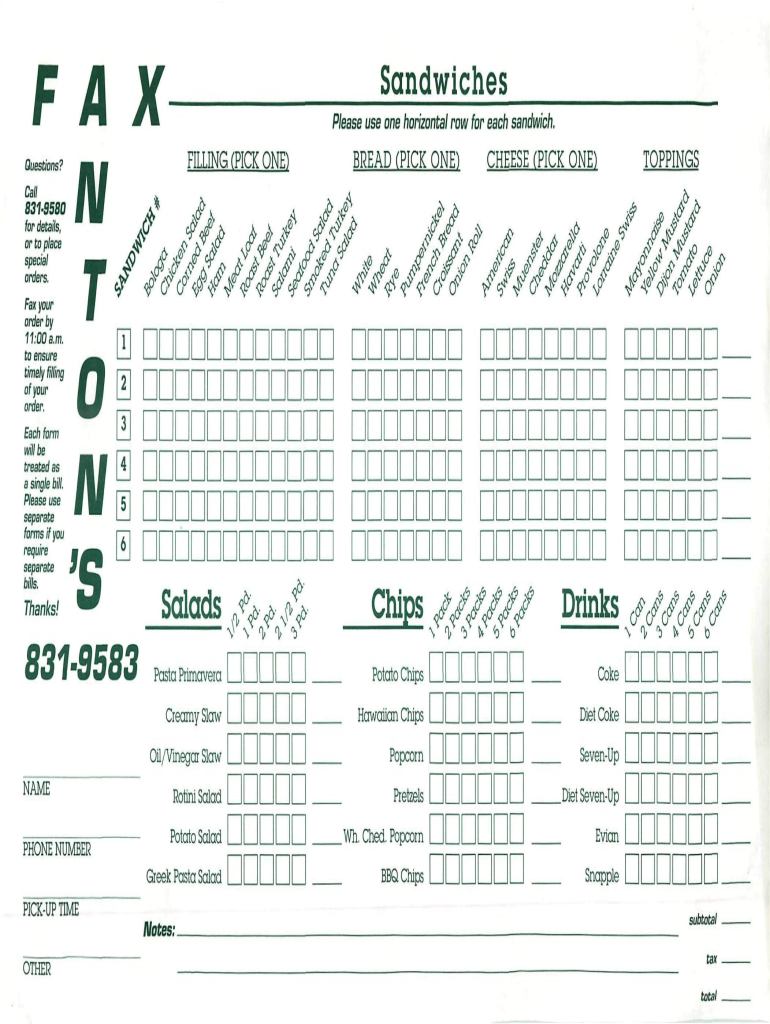 Fillable Online 20120220 Antons Fax Order Form Antons Fruit Ranch
