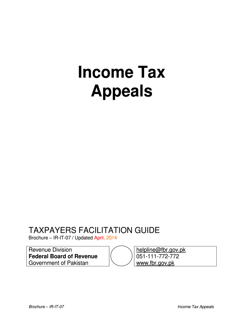 The Federal levy on income (Income Tax) is governed by the Income Tax Ordinance, 2001 with effect fr Preview on Page 1