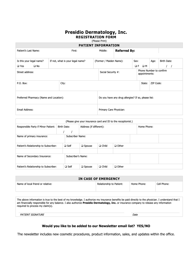 Form preview