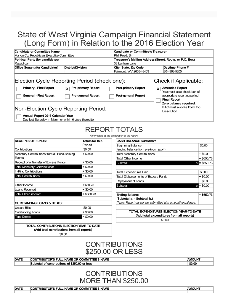 Form preview