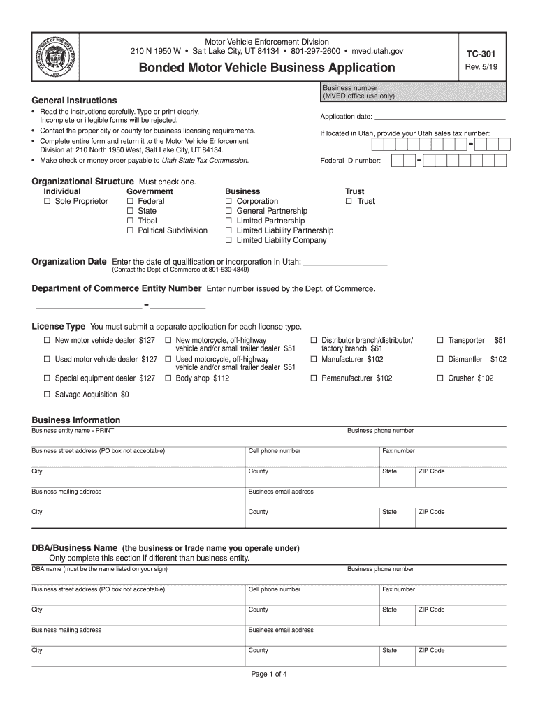 utah tc 301 Preview on Page 1