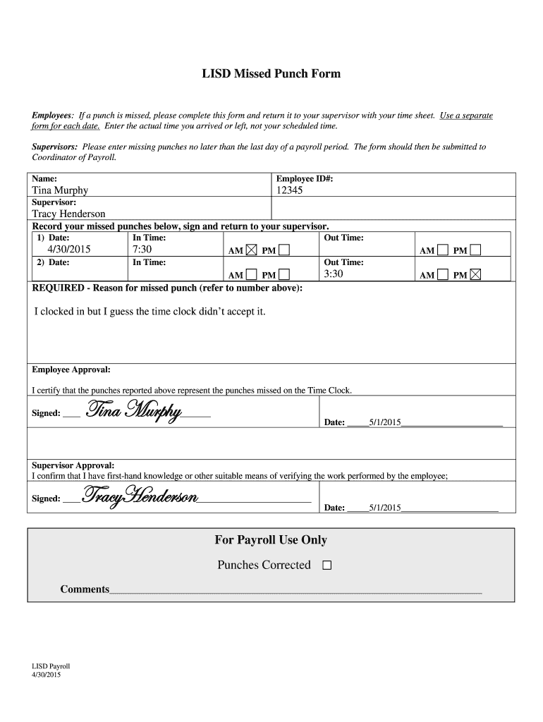 Form preview