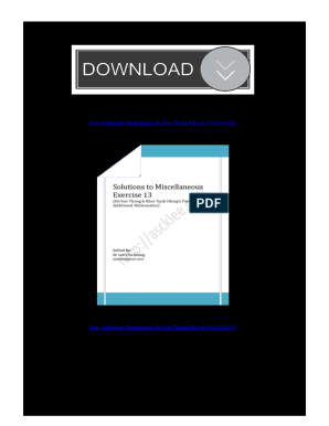 additional mathematics pdf free download