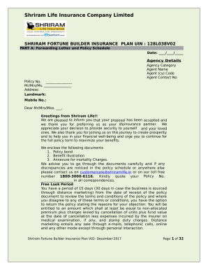 Shriram Fortune Builder Insurance Plan - Shriram Life