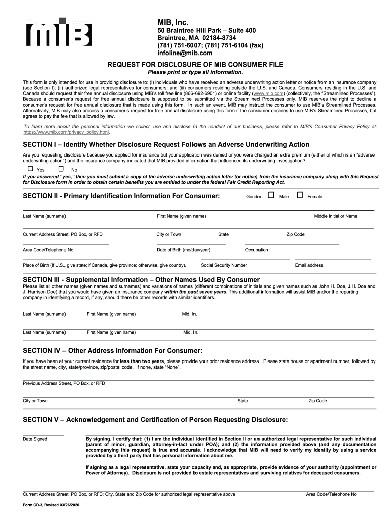 mib report Preview on Page 1