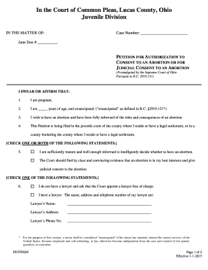 judicial consent minors judicial consent minors
