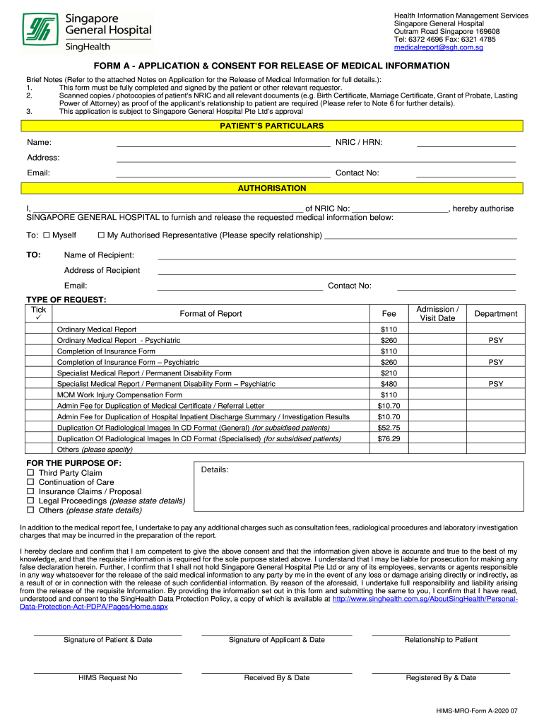 sgh discharge summary Preview on Page 1