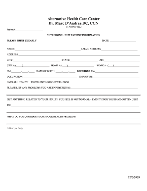 Form preview