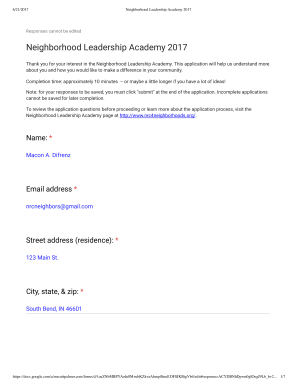 Form preview
