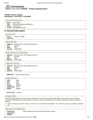 Form preview