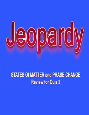 POWERPOINT JEOPARDY. Jeopardy Template