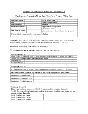 EPSL Request Form. EPSL Request Form