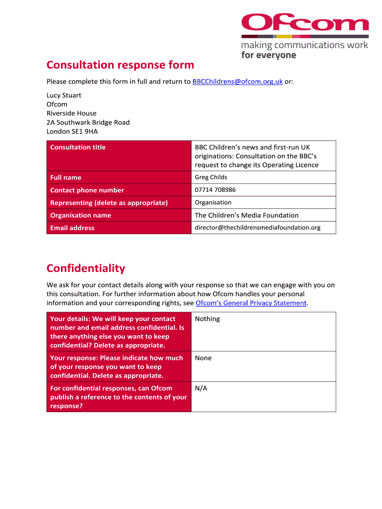 Form preview
