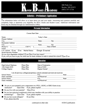 Form preview