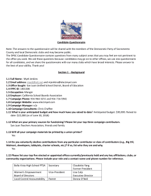 Form preview