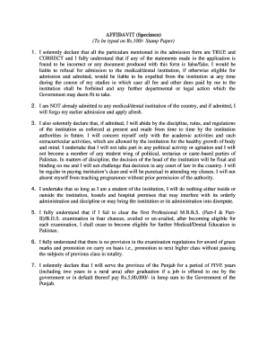 (RS. 20/- STAMP PAPER) AFFIDAVIT FOR DUPLICATE SHARE CERTIFICATE