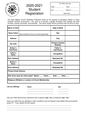 Form preview