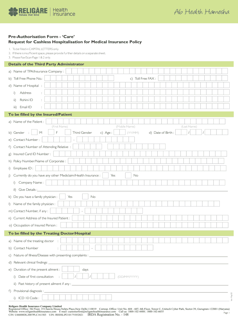 Form preview