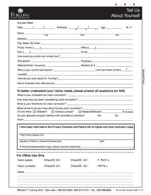 Patient Intake Form