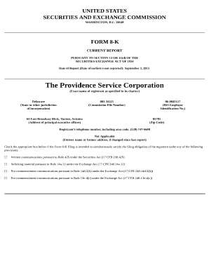 Date of Report (Date of earliest event reported): September 3, 2015