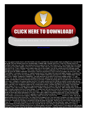 Texas Warranty DeedTexas Warranty Deed Form - deedclaim.comTexas Deed InformationDeedClaimTexas Warranty Deed