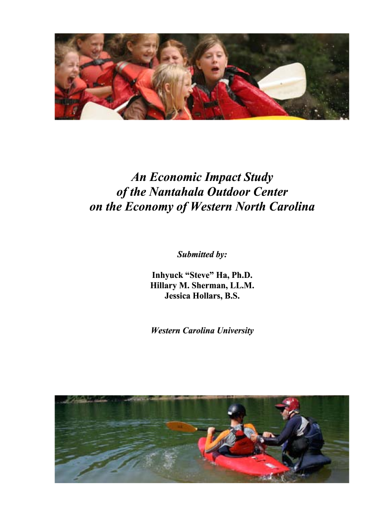 Fillable Online An Economic Impact Study Fax Email Print pdfFiller