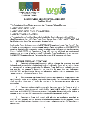 MASTER AGREEMENT CONSTRUCTION MANAGEMENT SERVICES