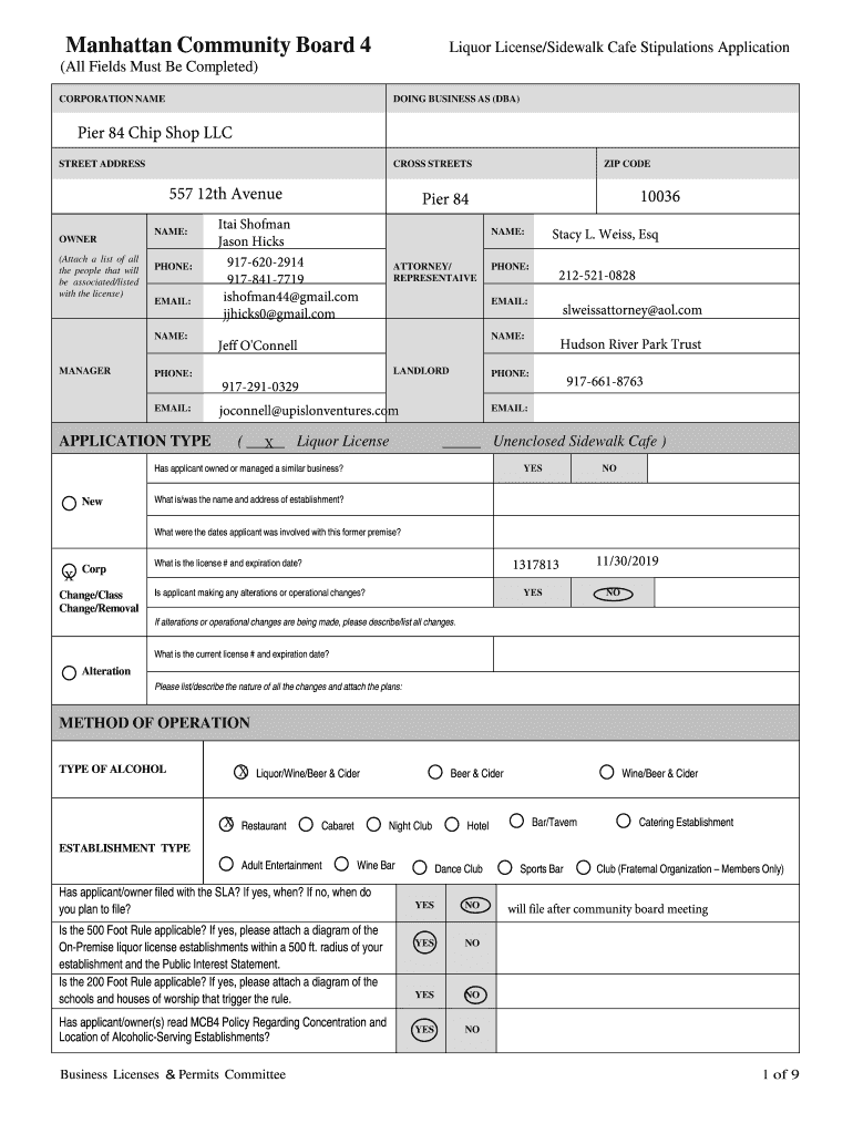 Form preview