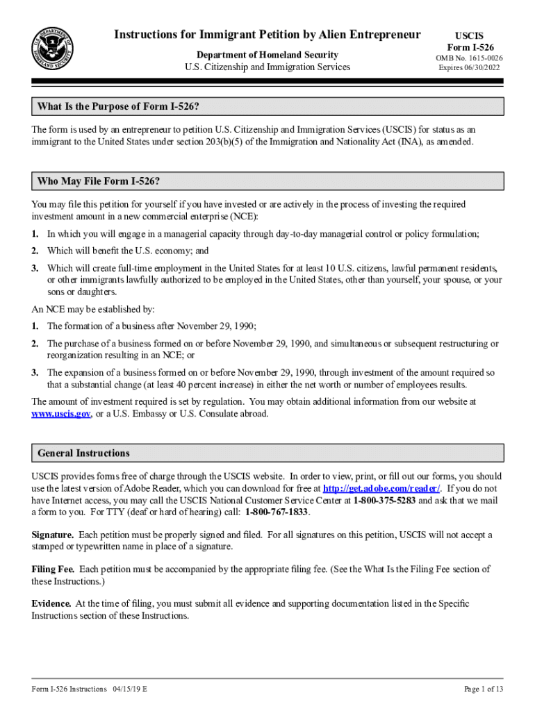 homeland security citizenship immigration instructions petition Preview on Page 1