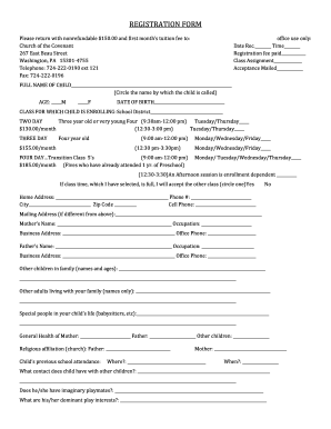 Form preview