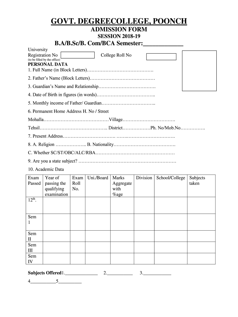 Form preview