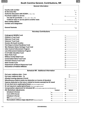 Fillable Online South Carolina Department of Revenue - SC.gov Fax Email ...