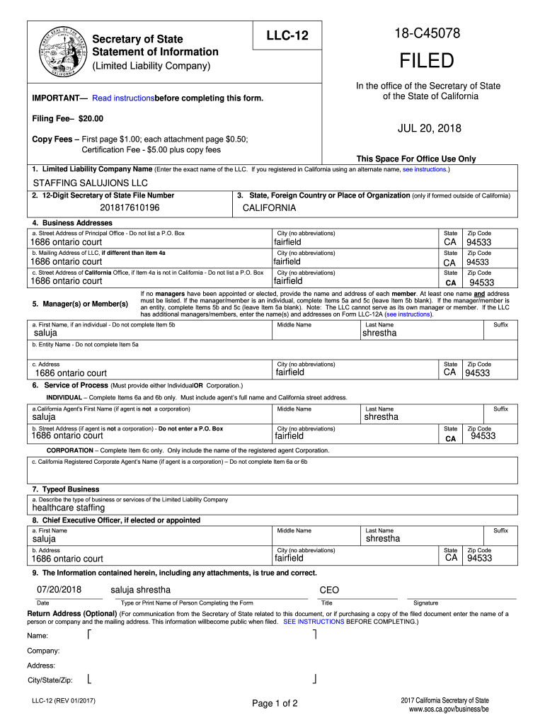 Form preview