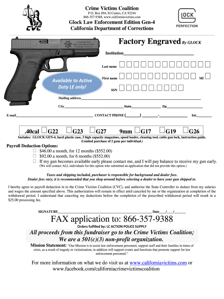 crime victims coalition Preview on Page 1