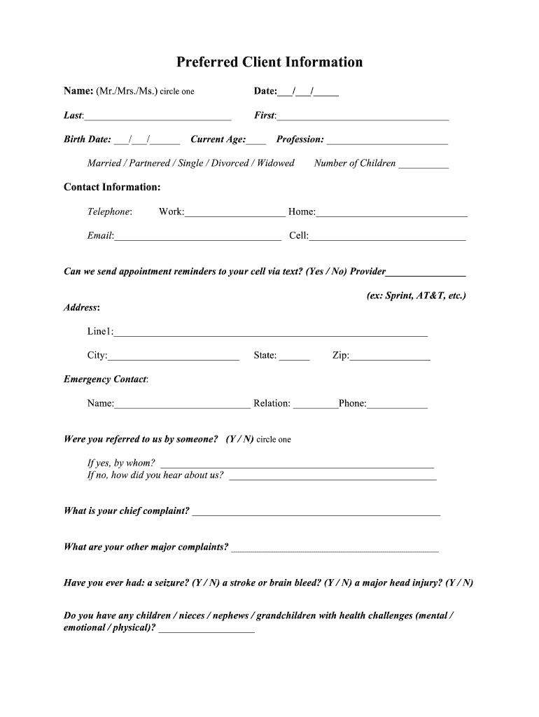 Form preview