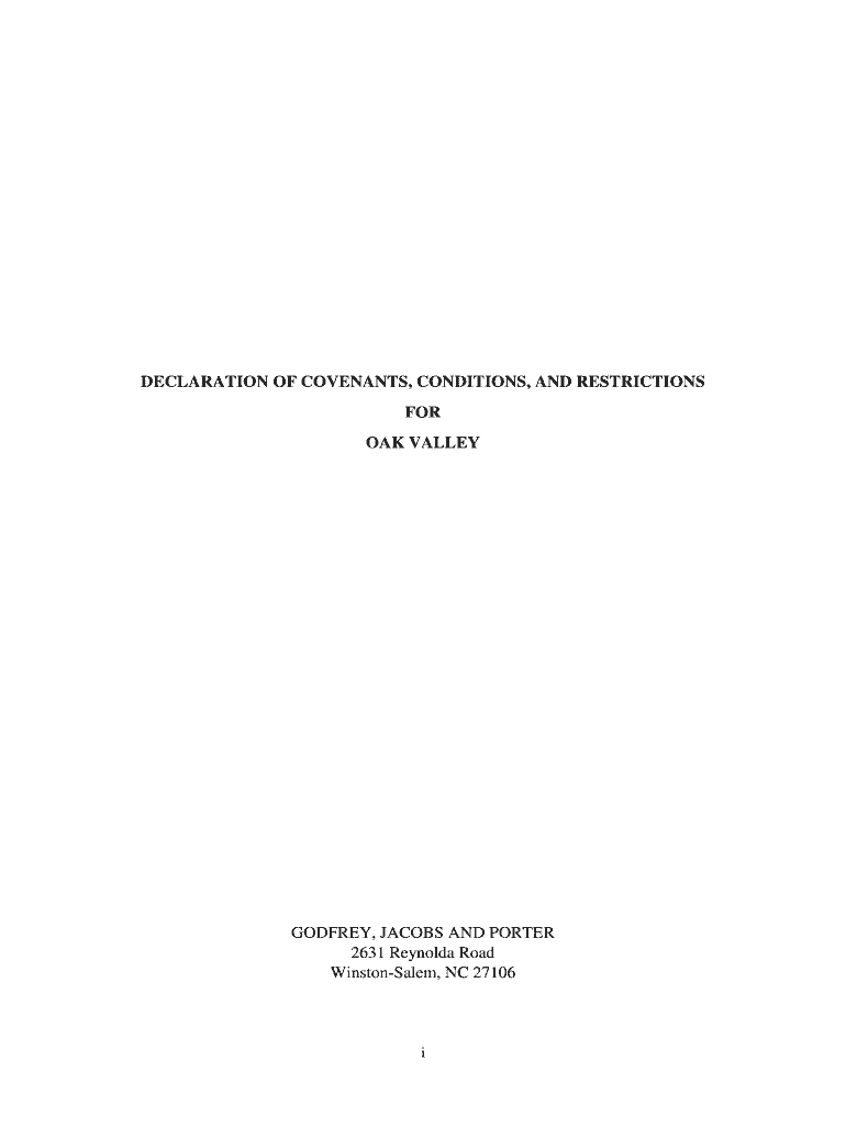 Fillable Online BYLAWS OF OAK VALLEY HOMEOWNERS ASSOCIATION, INC