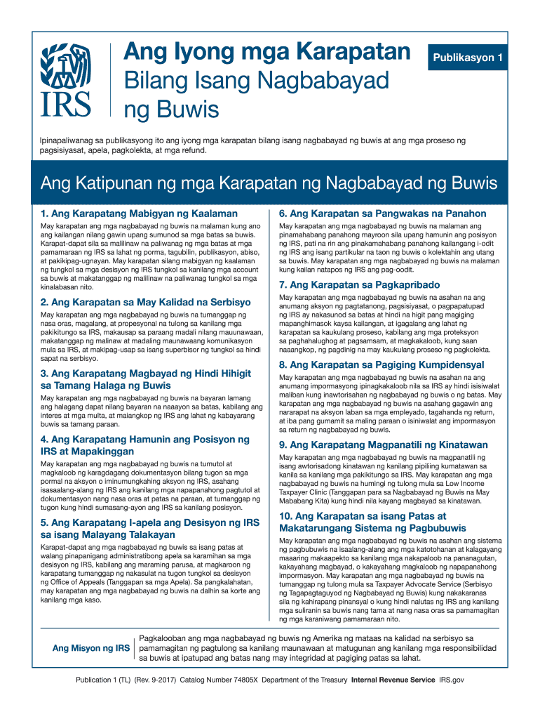 taxpayer in tagalog Preview on Page 1