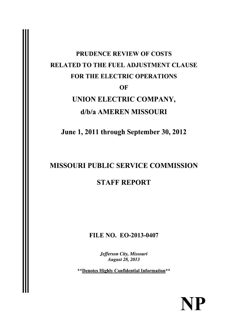 Fillable Online FUEL COST ADJUSTMENT WORKSHEET Guidance 1007 Fax Email