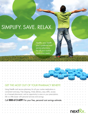 NextRx Prescription Order Form