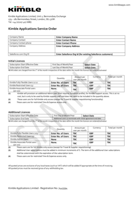 Kimble Applications Service Order Form.pdf - Gov.UK