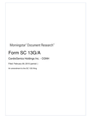SEC Schedule 13G/A Amendment