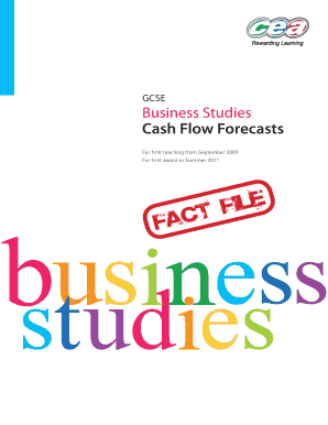 Cash Flow Forecast Template