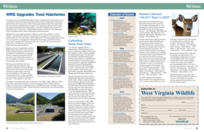 Wildlife Resources Section Calendar of Events