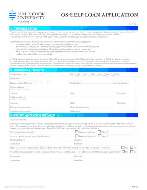 OS-HELP Loan Application