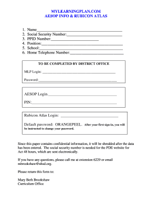 Employee Information Form