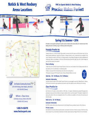 FMC Ice Sports Registration Form