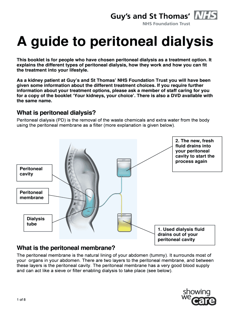 Fillable Online A guide to peritoneal dialysis Fax Email Print - pdfFiller