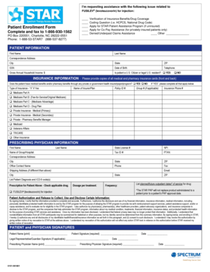 STAR Patient Assistance Program Enrollment Form