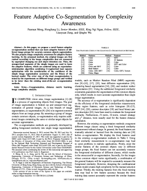 Corporation bylaws template - Feature Adaptive Co-Segmentation by Complexity Awareness