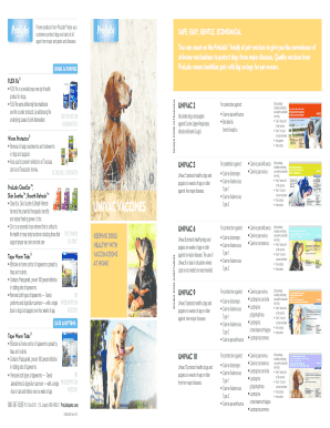 ProLabs Canine Vaccination Record